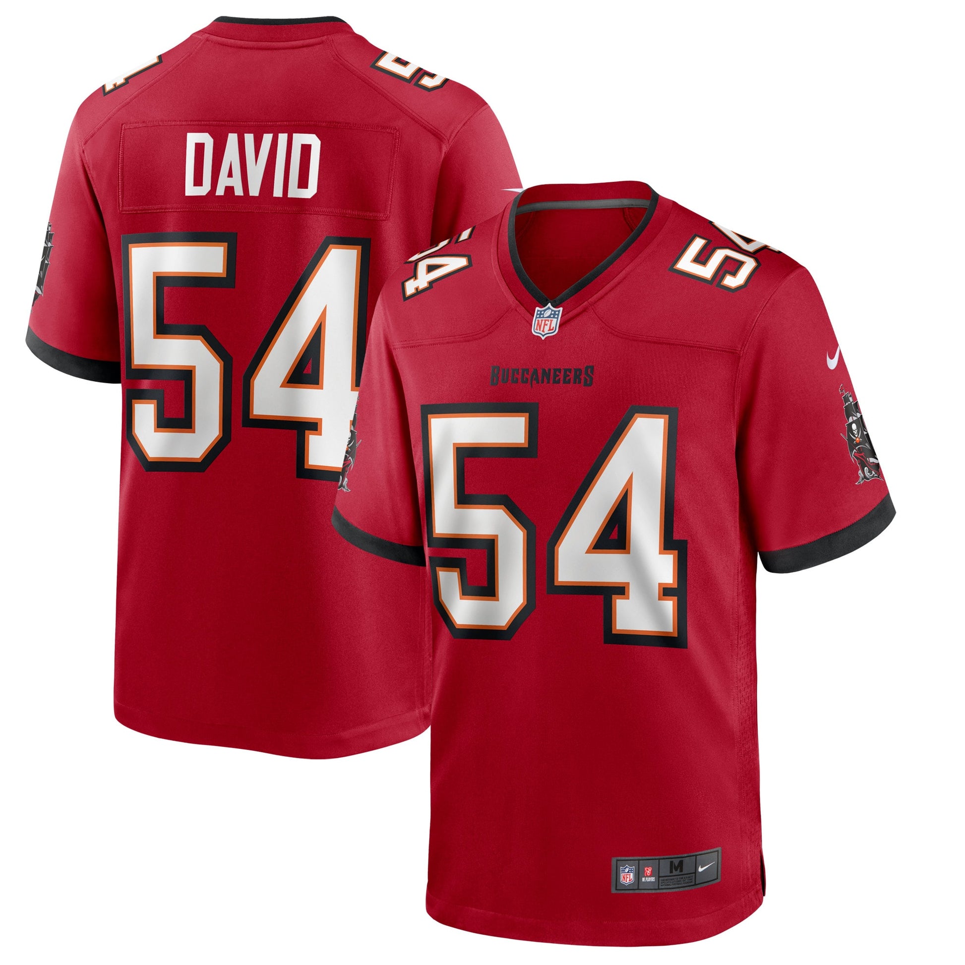 Tampa Bay Buccaneers Lavonte David Game Red Football Jersey product image