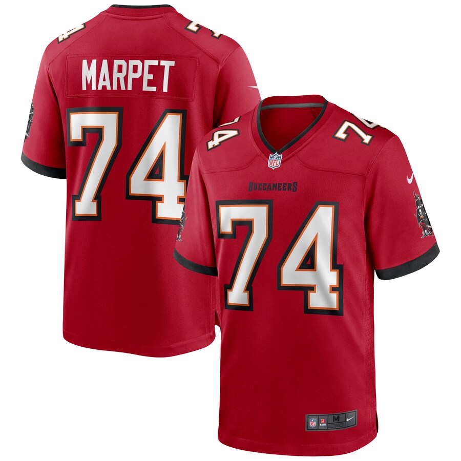 Tampa Bay Buccaneers Ali Marpet 1905 Game Red Football Jersey product image