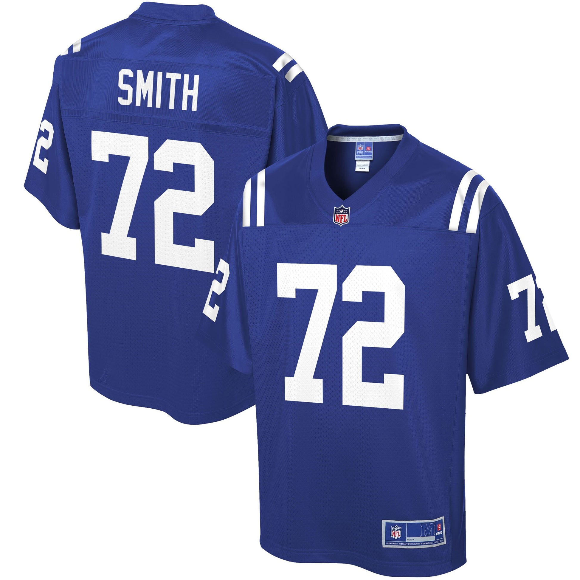 Indianapolis Colts Braden Smith Pro Line Royal Football Jersey product image