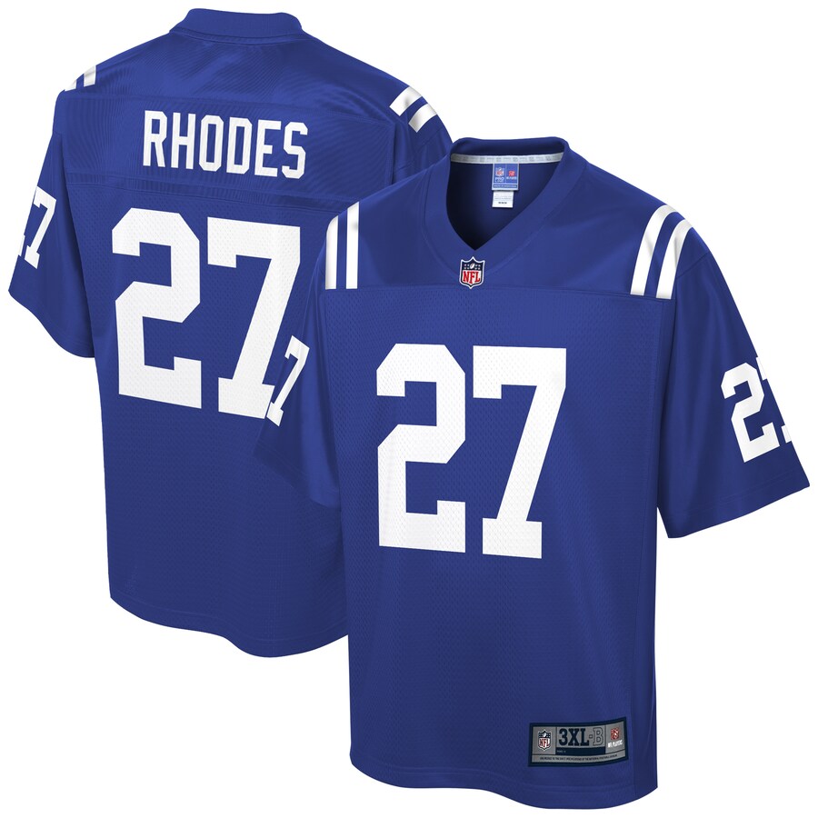 Indianapolis Colts Xavier Rhodes Pro Line Big & Tall Royal Football Jersey product image