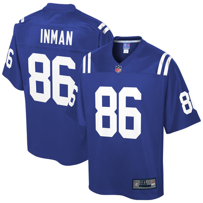 Indianapolis Colts Dontrelle Inman Pro Line Big & Tall Royal Football Jersey product image