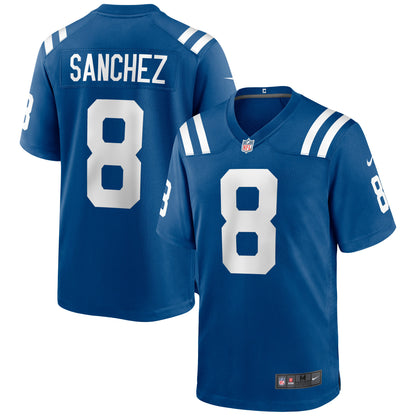Indianapolis Colts Rigoberto Sanchez Game Royal Football Jersey product image