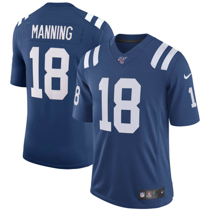 Indianapolis Colts Peyton Manning Limited Royal Football Jersey product image
