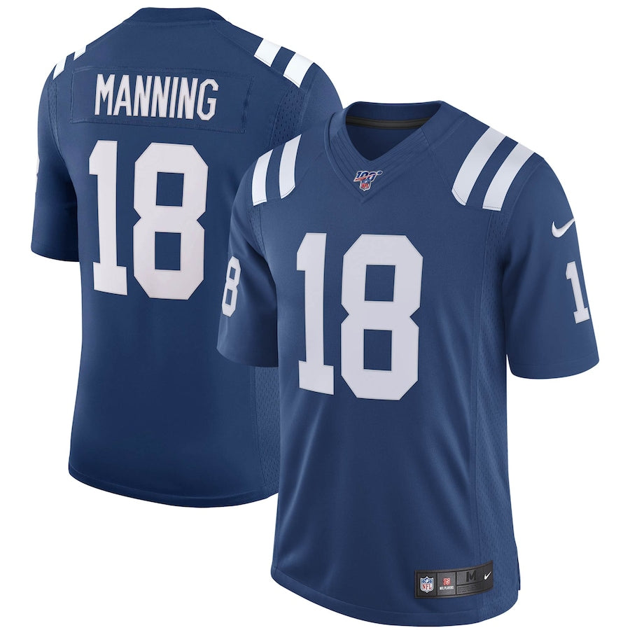 Indianapolis Colts Peyton Manning Limited Royal Football Jersey product image