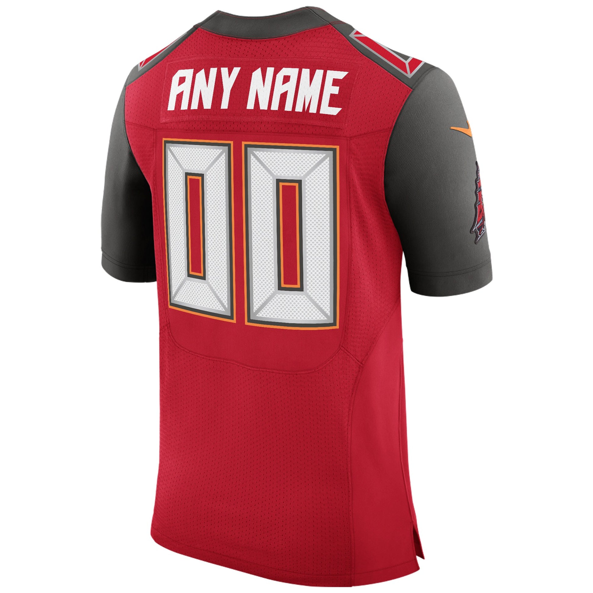 Tampa Bay Buccaneers Red Speed Machine Custom Red Football Jersey product image