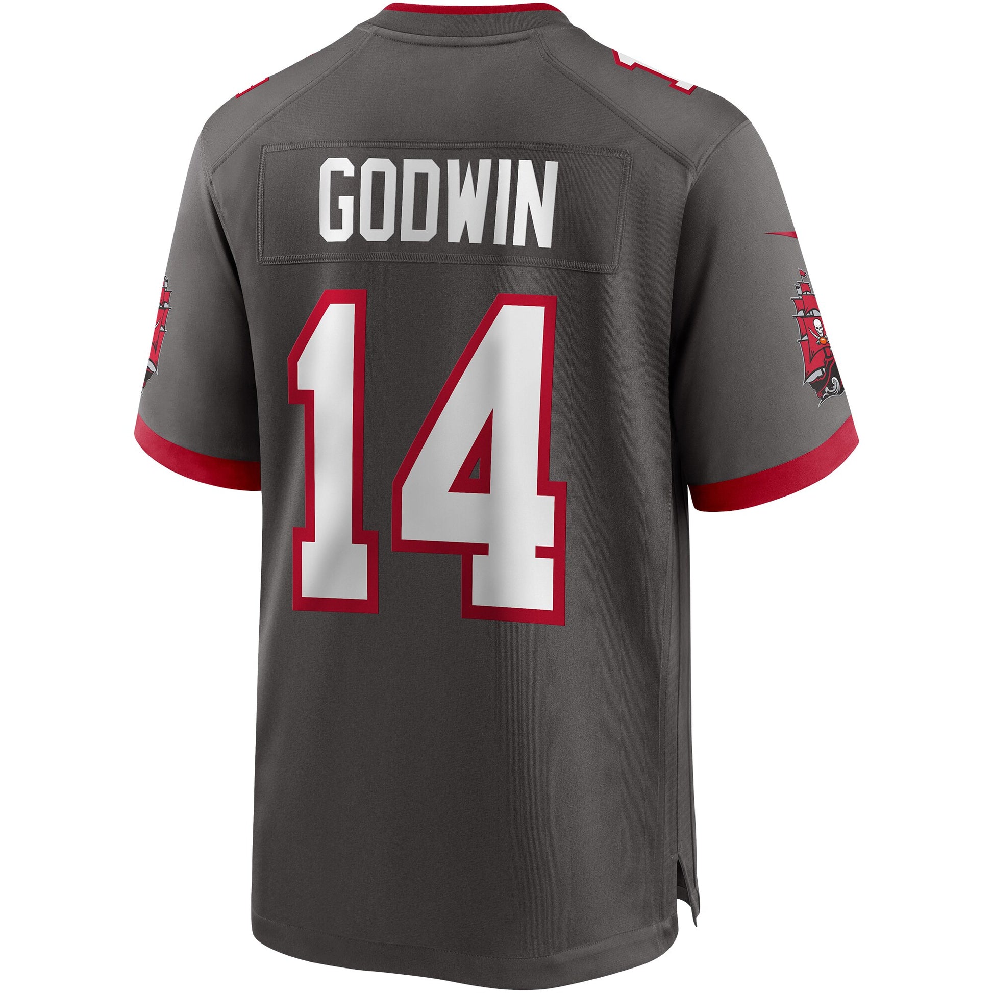 Tampa Bay Buccaneers Chris Godwin Pewter Alternate Game Football Jersey product image