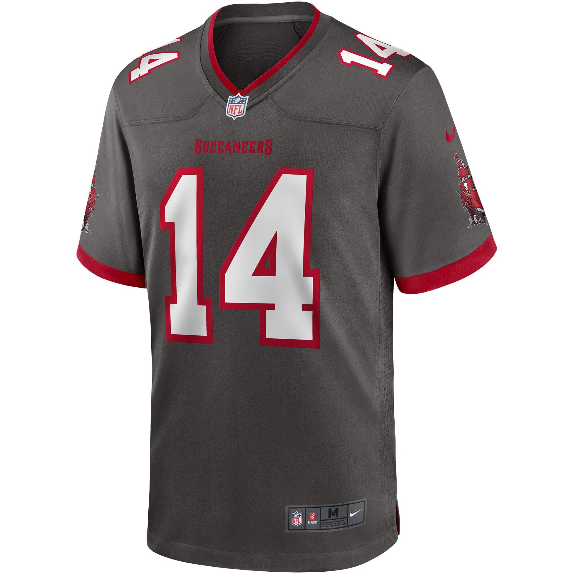 Tampa Bay Buccaneers Chris Godwin Pewter Alternate Game Football Jersey product image