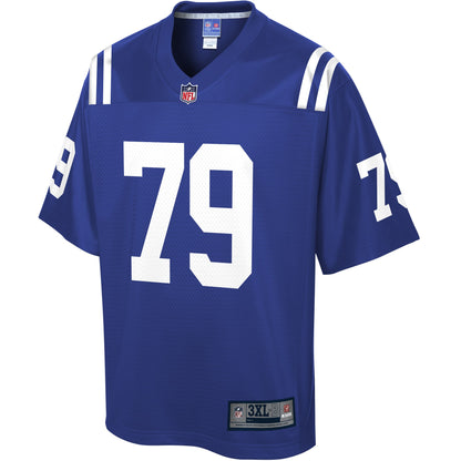 Indianapolis Colts Jegs Jegede Pro Line Big & Tall Team Color Royal Football Jersey product image