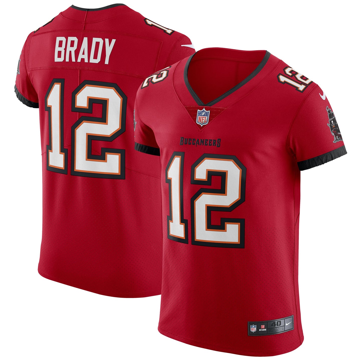 Tampa Bay Buccaneers Tom Brady Red Football Jersey product image