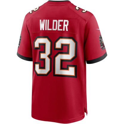 Tampa Bay Buccaneers James Wilder Game Red Football Jersey product image