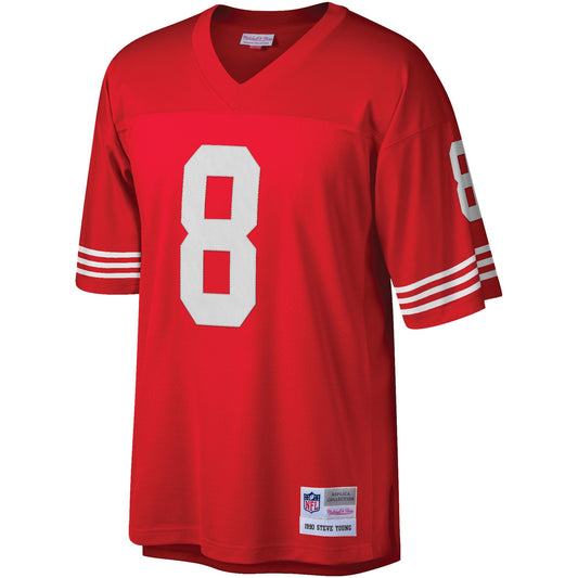 San Francisco 49ers Steve Young 1930 Legacy Scarlet Football Jersey product image