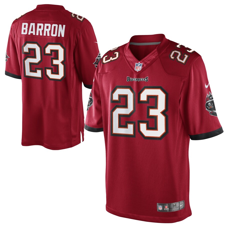 Tampa Bay Buccaneers Historic Logo 1901 Limited Red Football Jersey product image