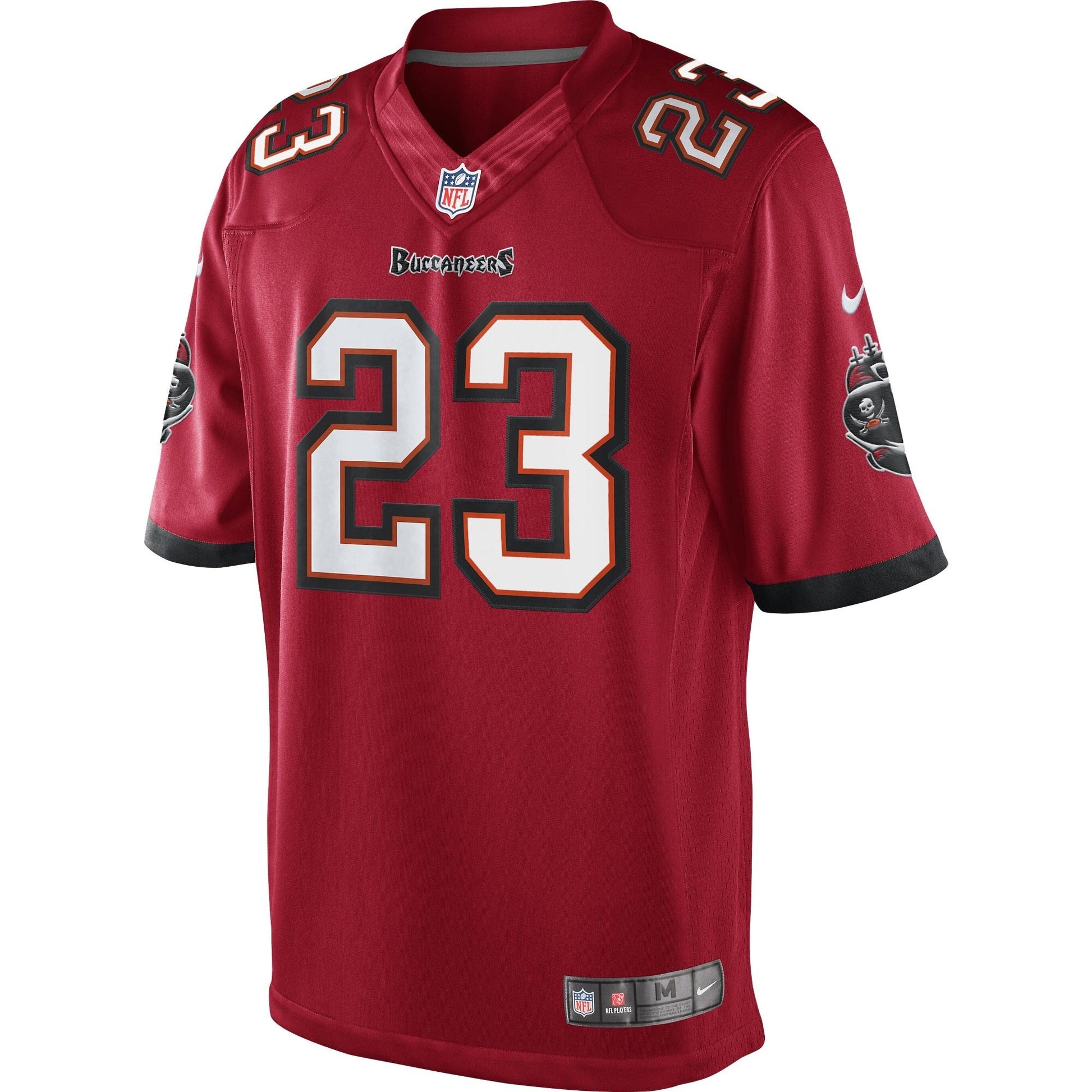 Tampa Bay Buccaneers Historic Logo 1901 Limited Red Football Jersey product image