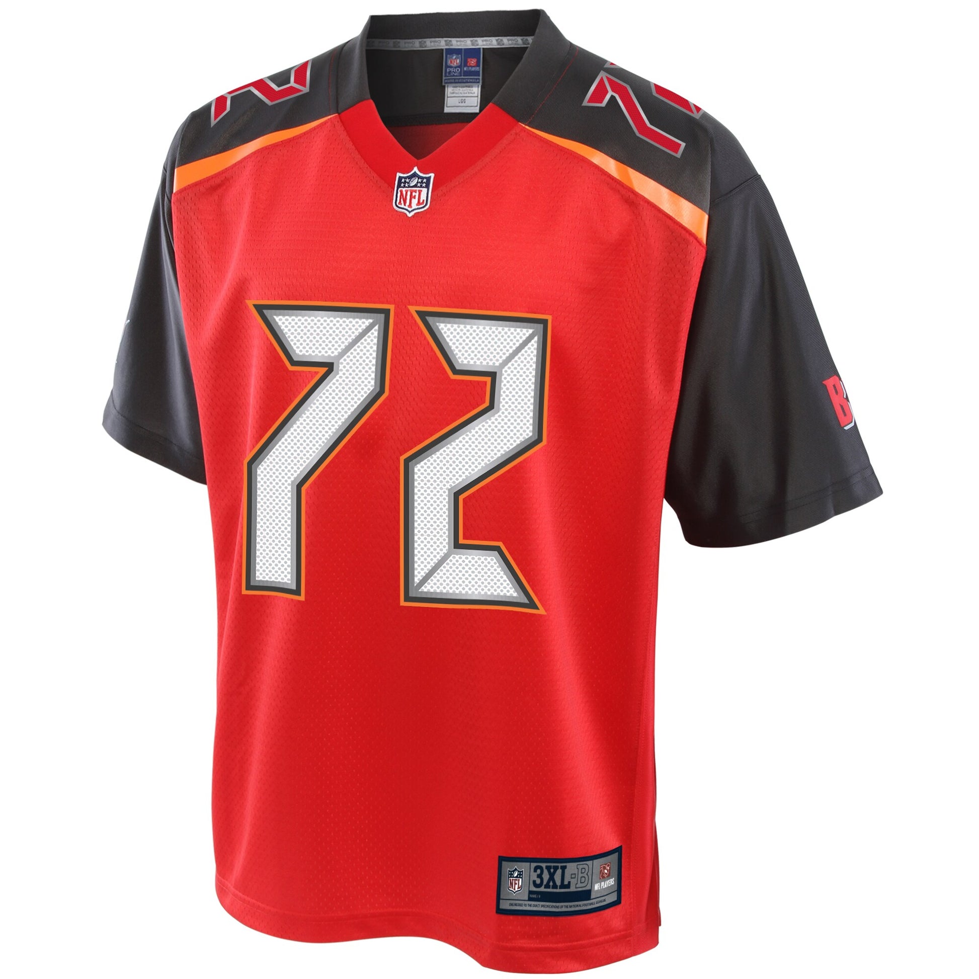 Tampa Bay Buccaneers Josh Wells Pro Line Big & Tall Red Football Jersey product image
