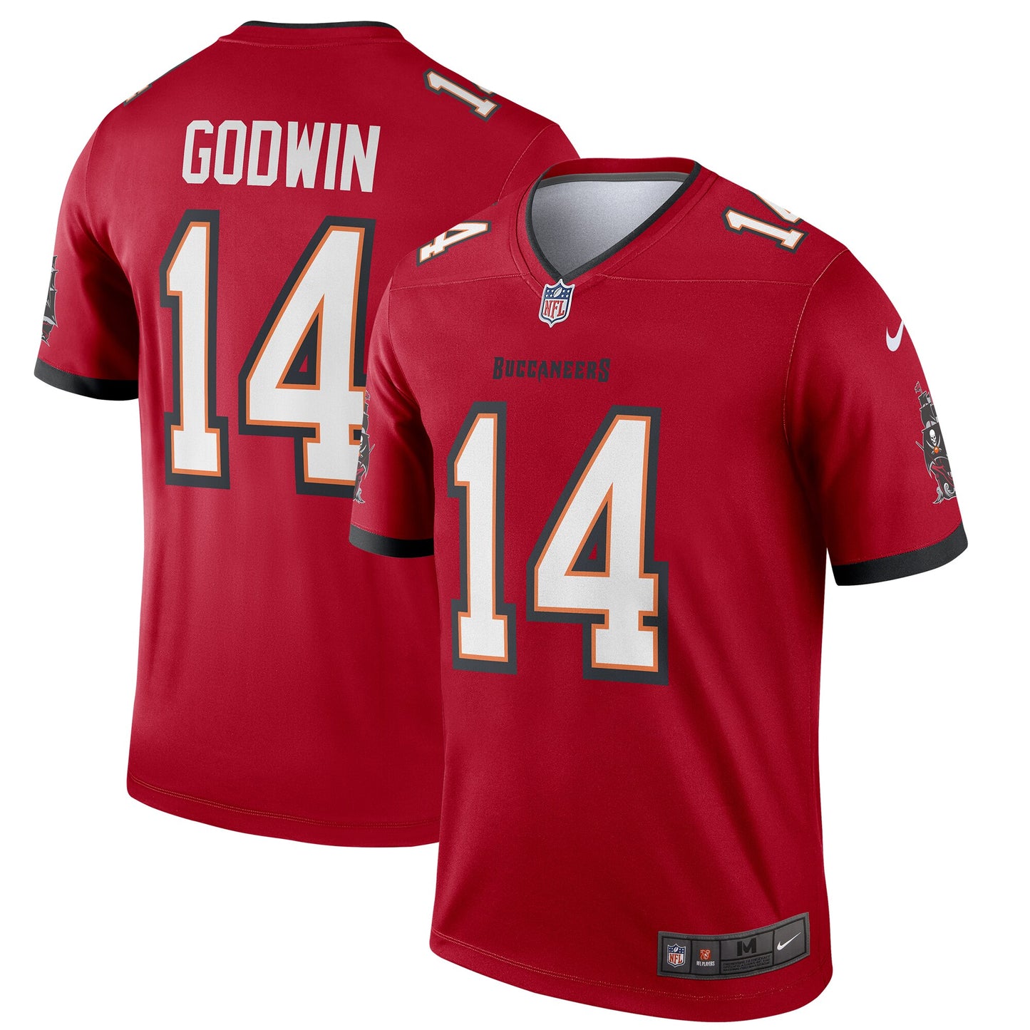 Tampa Bay Buccaneers Chris Godwin Red Football Jersey product image