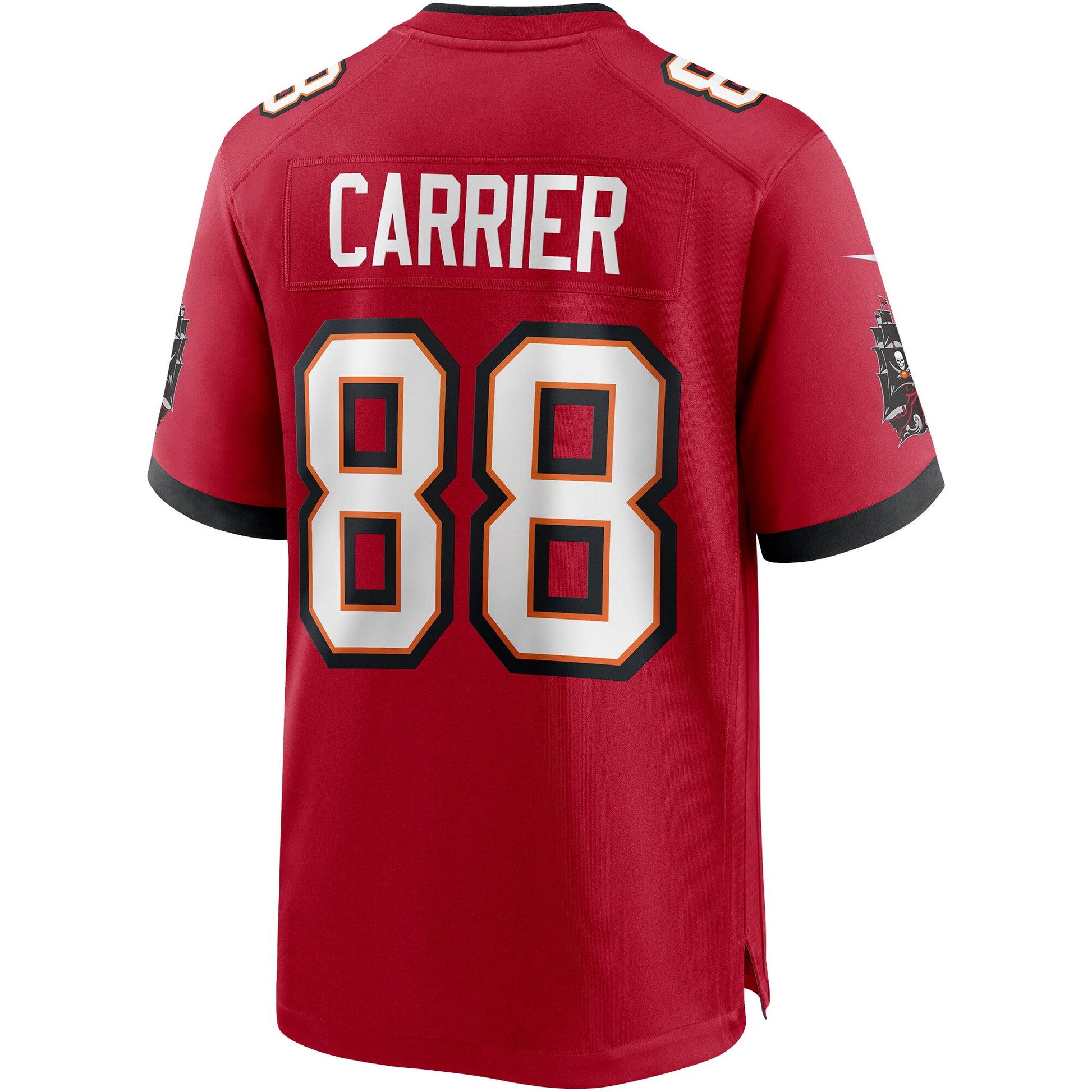 Tampa Bay Buccaneers Mark Carrier Game Red Football Jersey product image