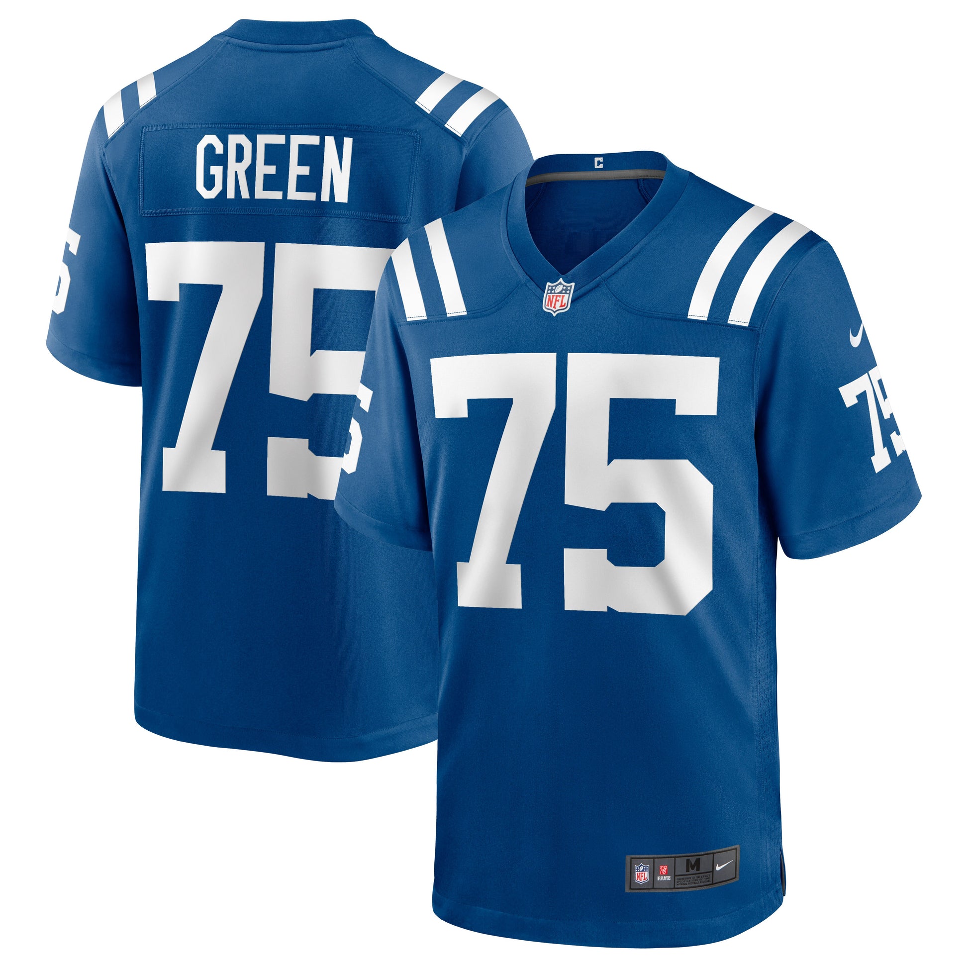 Indianapolis Colts Chaz Game Royal Football Jersey product image