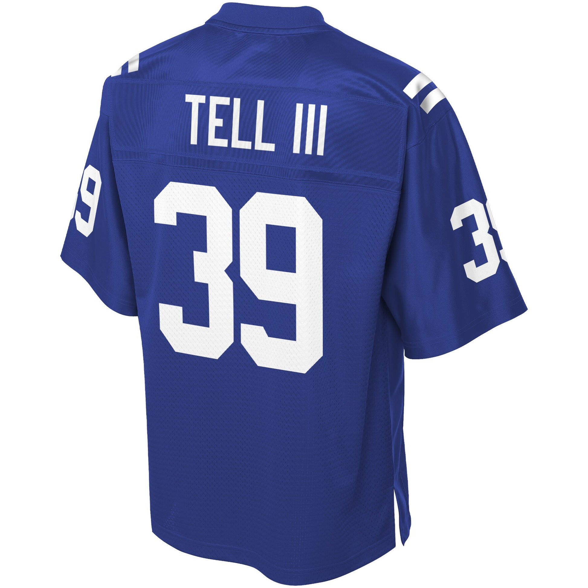 Indianapolis Colts Marvell Tell Pro Line Big & Tall Royal Football Jersey product image