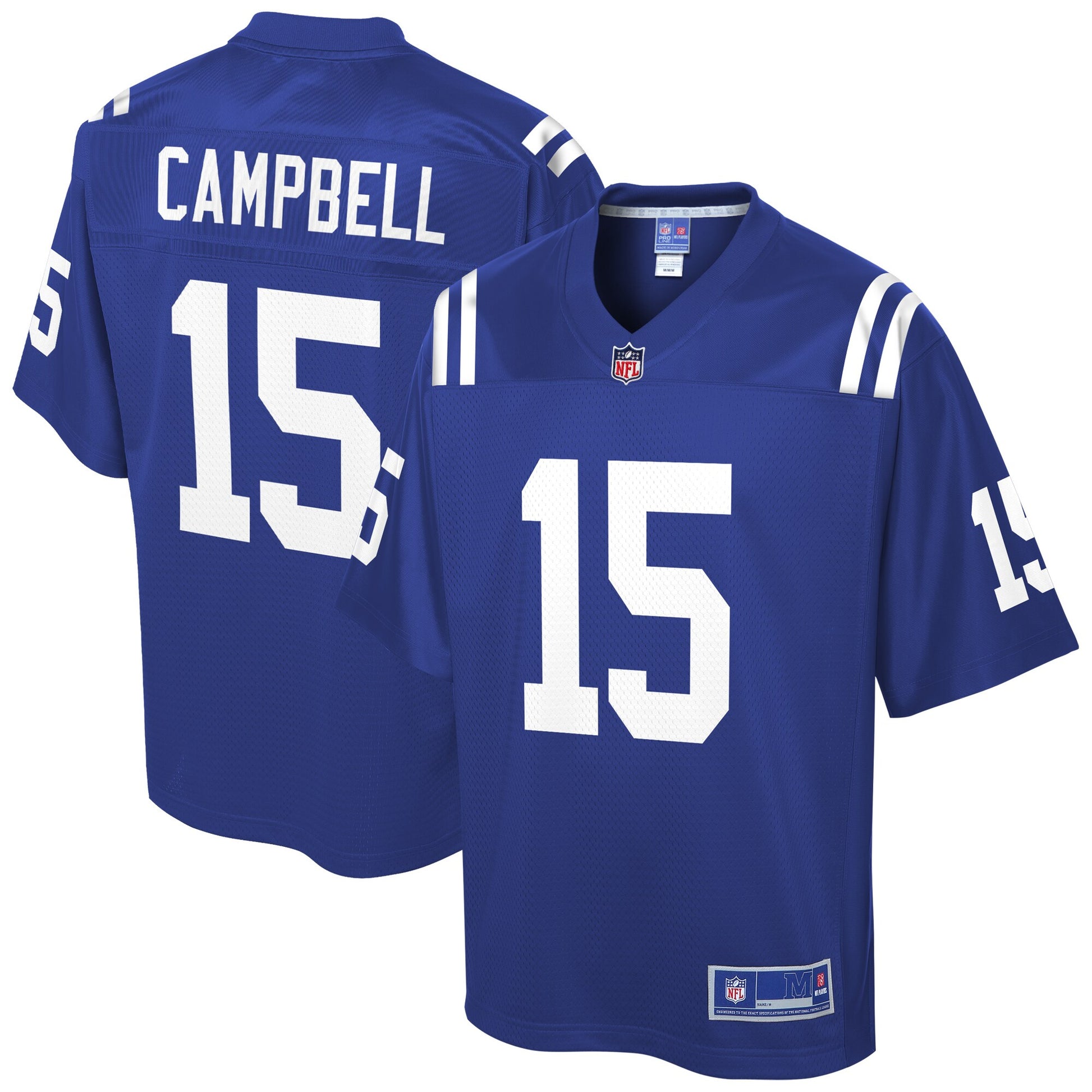 Indianapolis Colts Parris Campbell Pro Line Royal Football Jersey product image