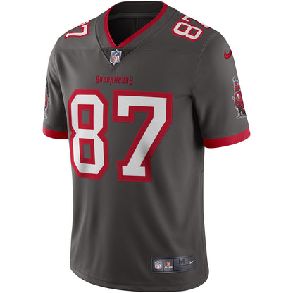 Tampa Bay Buccaneers Rob Gronkowski Pewter Alternate Limited Football Jersey product image