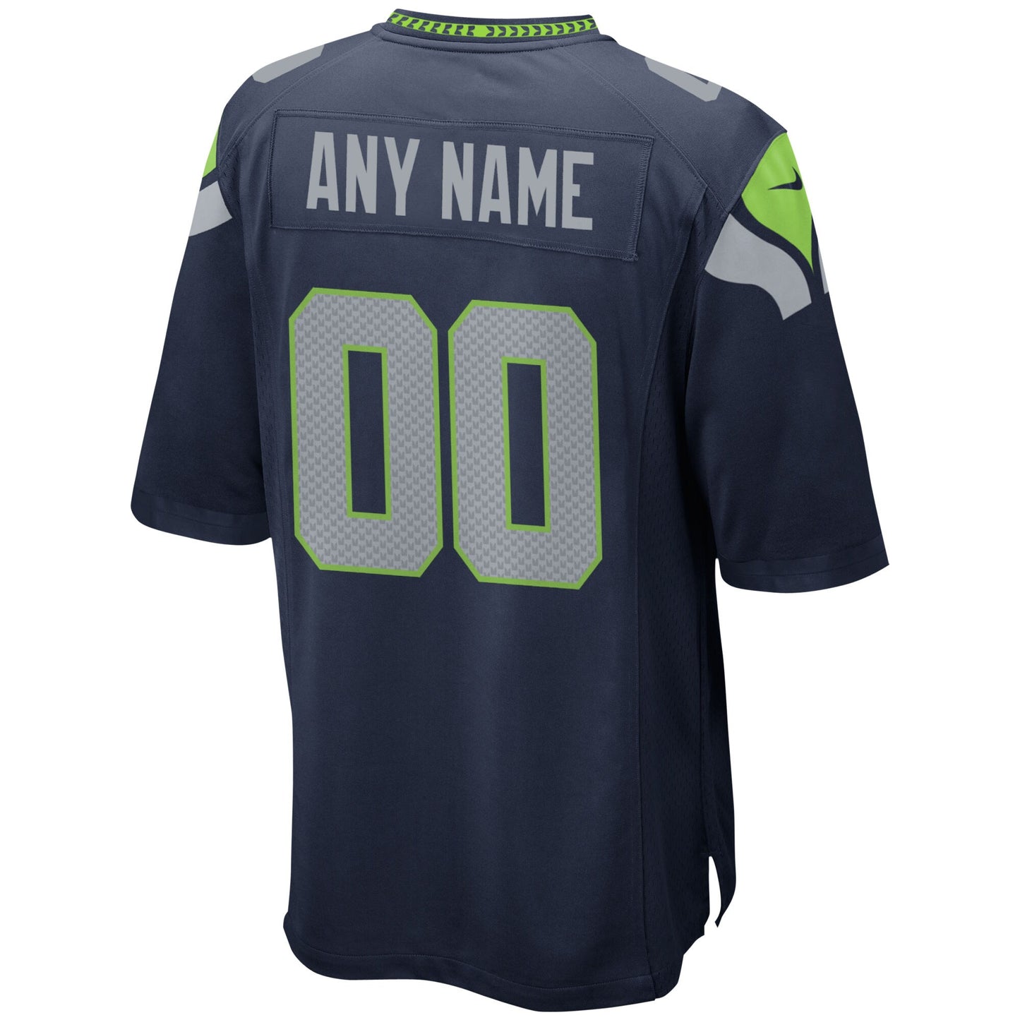 Seattle Seahawks College 1981 Custom Game Navy Football Jersey product image