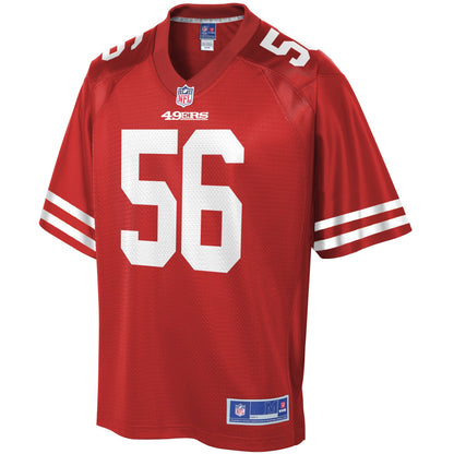 San Francisco 49ers Kwon Alexander 1970 Pro Line Scarlet Football Jersey product image