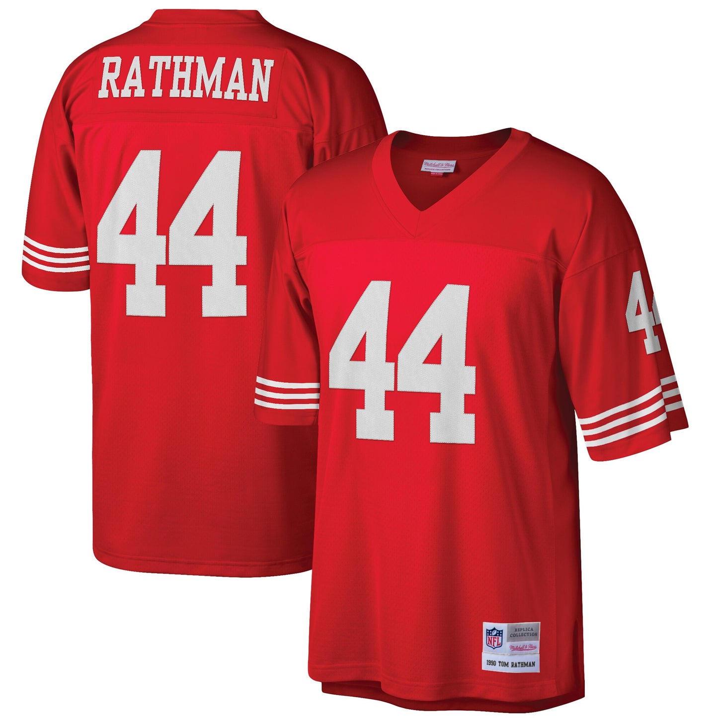San Francisco 49ers Tom Rathman 1962 Legacy Scarlet Football Jersey product image