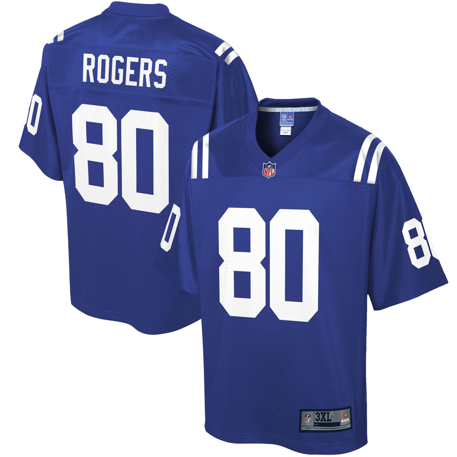 Indianapolis Colts Chester Rogers Pro Line Big & Tall Royal Football Jersey product image