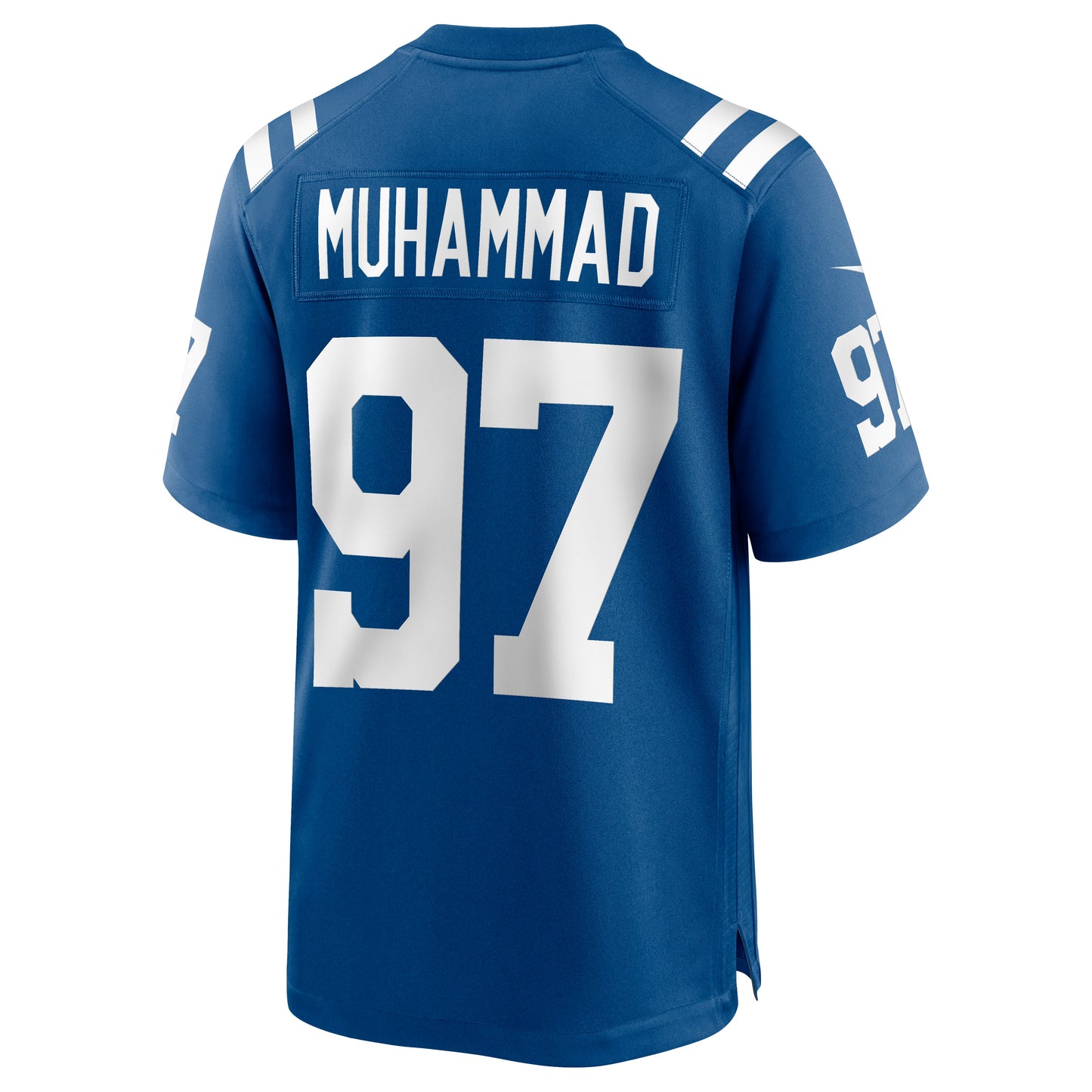 Indianapolis Colts Al-Quadin Muhammad Game Royal Football Jersey product image