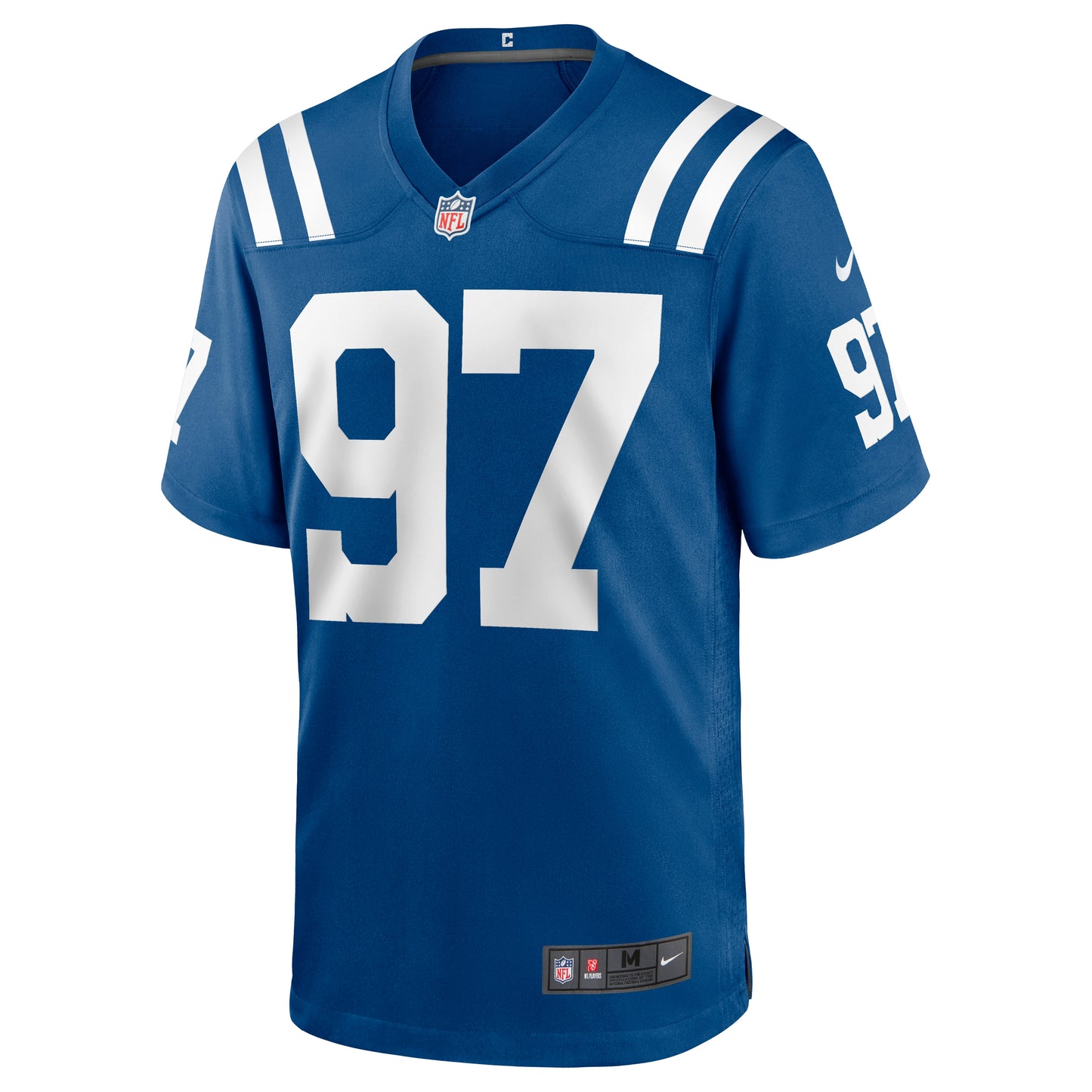 Indianapolis Colts Al-Quadin Muhammad Game Royal Football Jersey product image