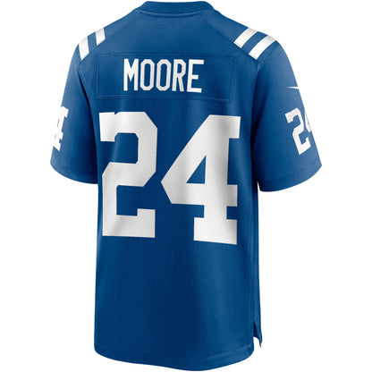 Indianapolis Colts Lenny Moore Game Royal Football Jersey product image