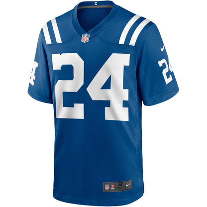 Indianapolis Colts Lenny Moore Game Royal Football Jersey product image