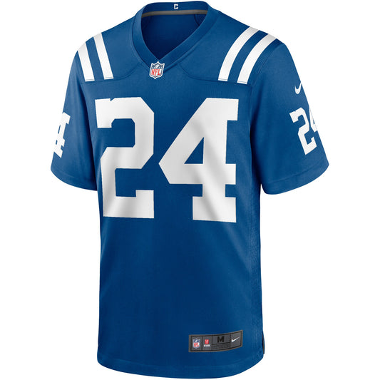 Indianapolis Colts Lenny Moore Game Royal Football Jersey product image