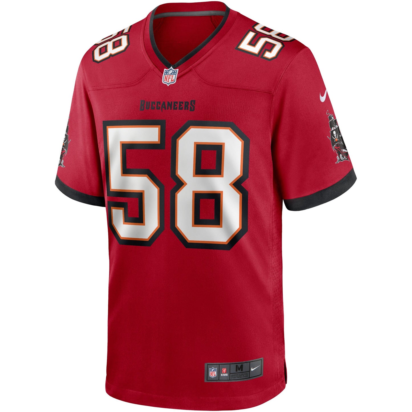 Tampa Bay Buccaneers Shaquil Barrett Game Red Football Jersey product image