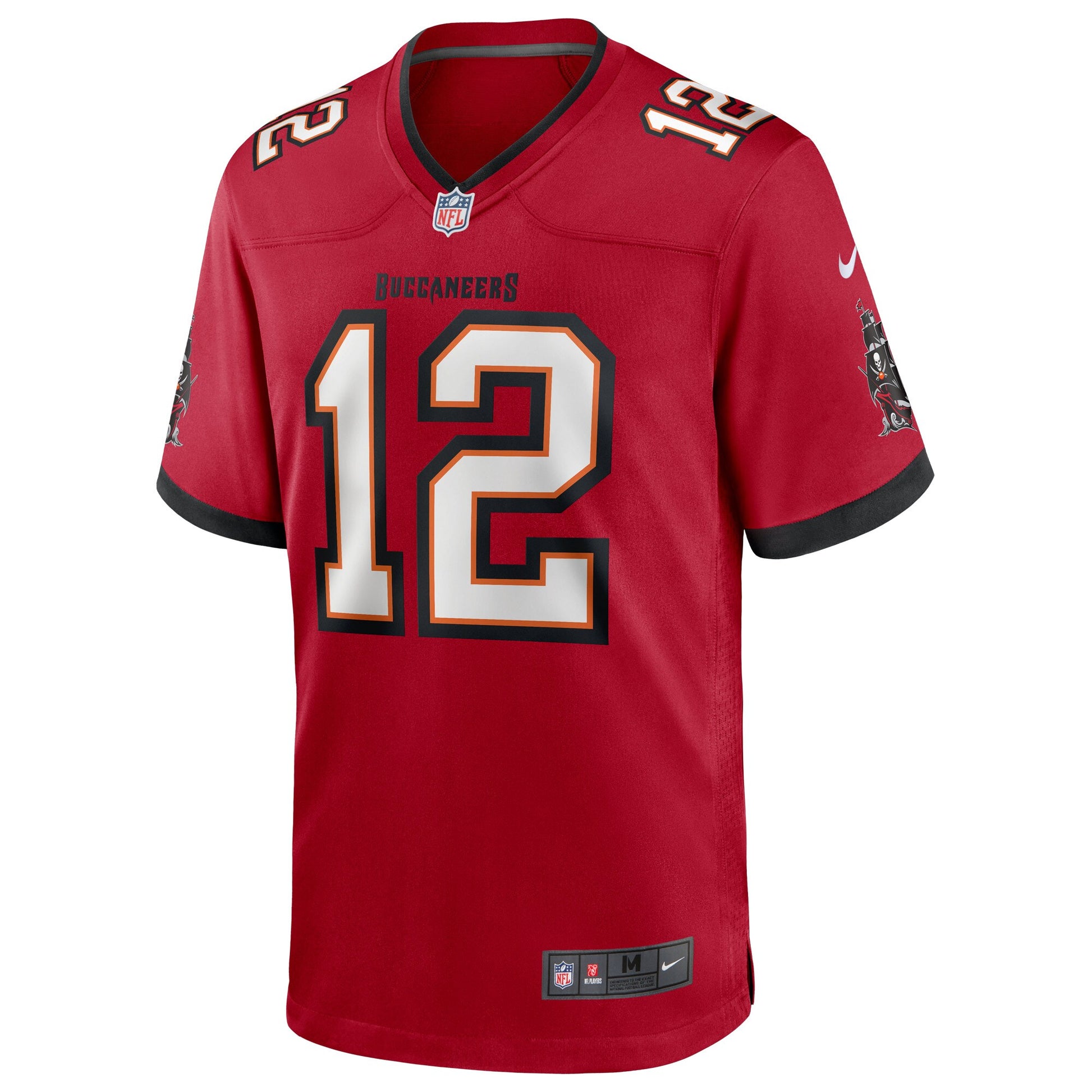 Tampa Bay Buccaneers Tom Brady Game Red Football Jersey product image