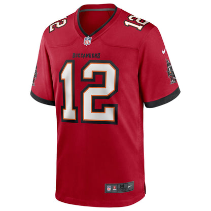 Tampa Bay Buccaneers Tom Brady Game Red Football Jersey product image