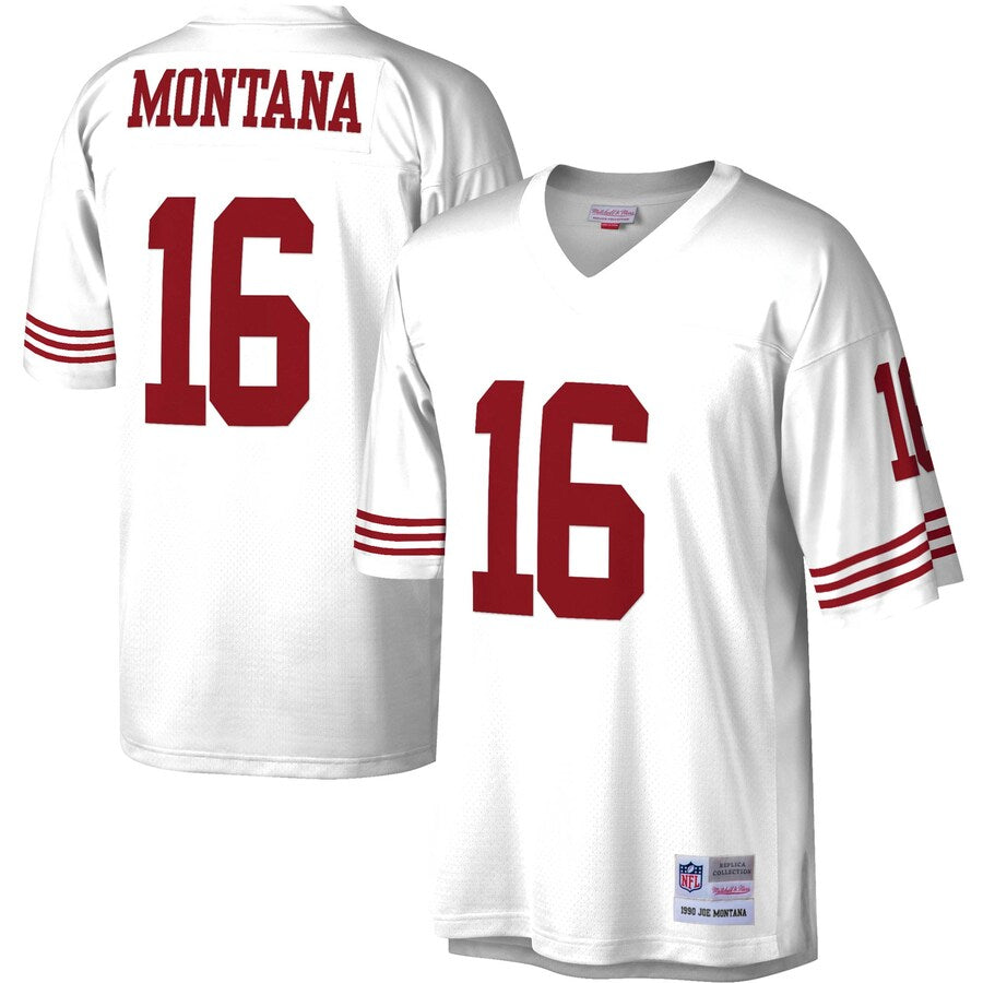 San Francisco 49ers Joe Montana 1918 Legacy White Football Jersey product image