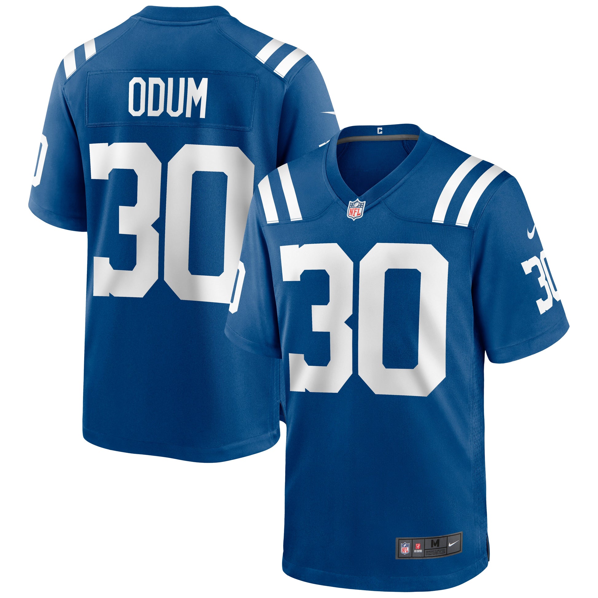 Indianapolis Colts George Odum Game Royal Football Jersey product image