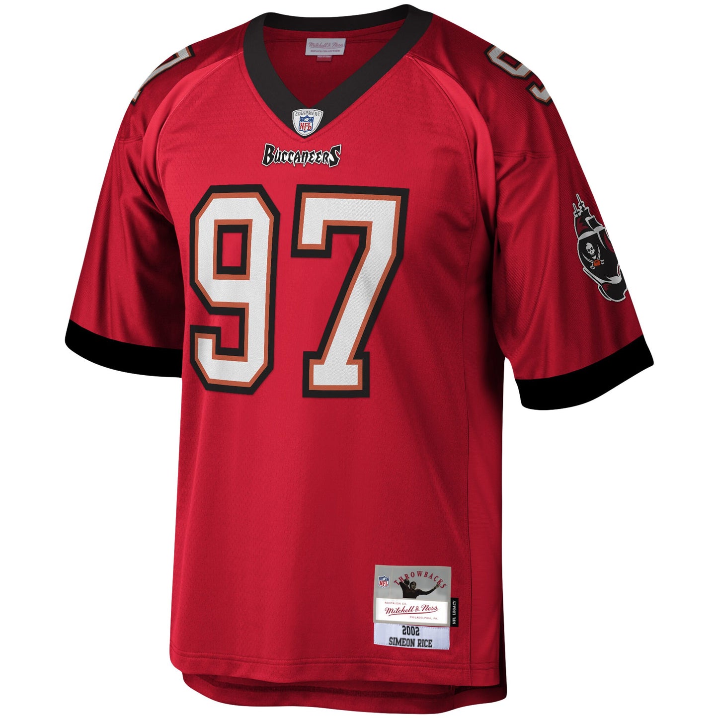 Tampa Bay Buccaneers Simeon Rice Legacy Red Football Jersey product image