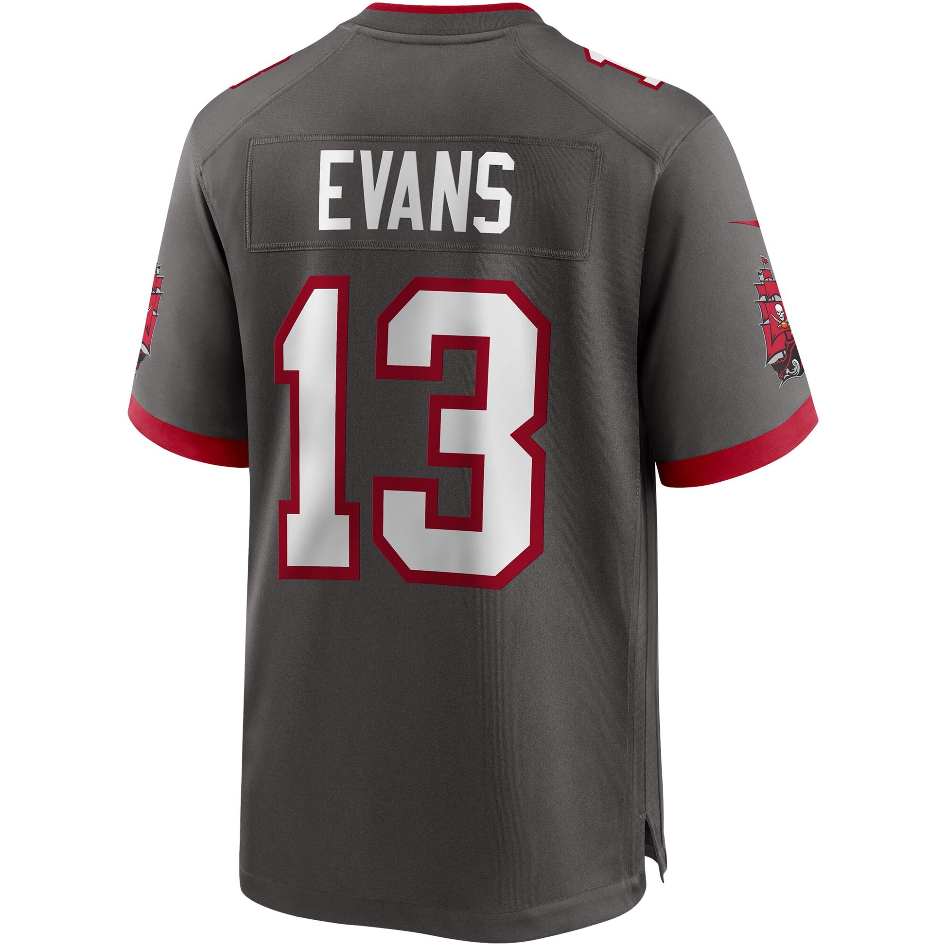 Tampa Bay Buccaneers Mike Evans Pewter Alternate Game Football Jersey product image