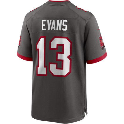 Tampa Bay Buccaneers Mike Evans Pewter Alternate Game Football Jersey product image
