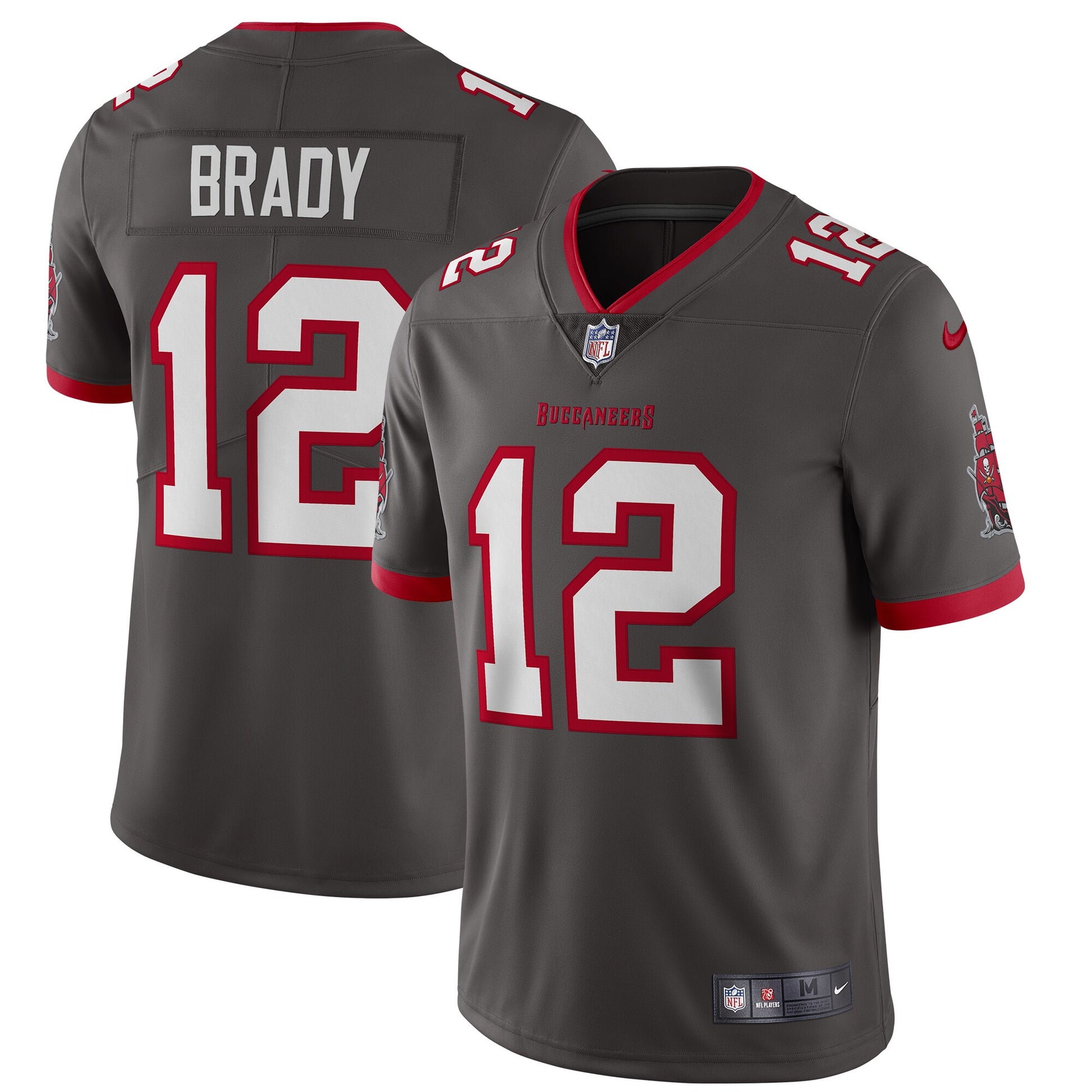 Tampa Bay Buccaneers Tom Brady Pewter Alternate Limited Football Jersey product image