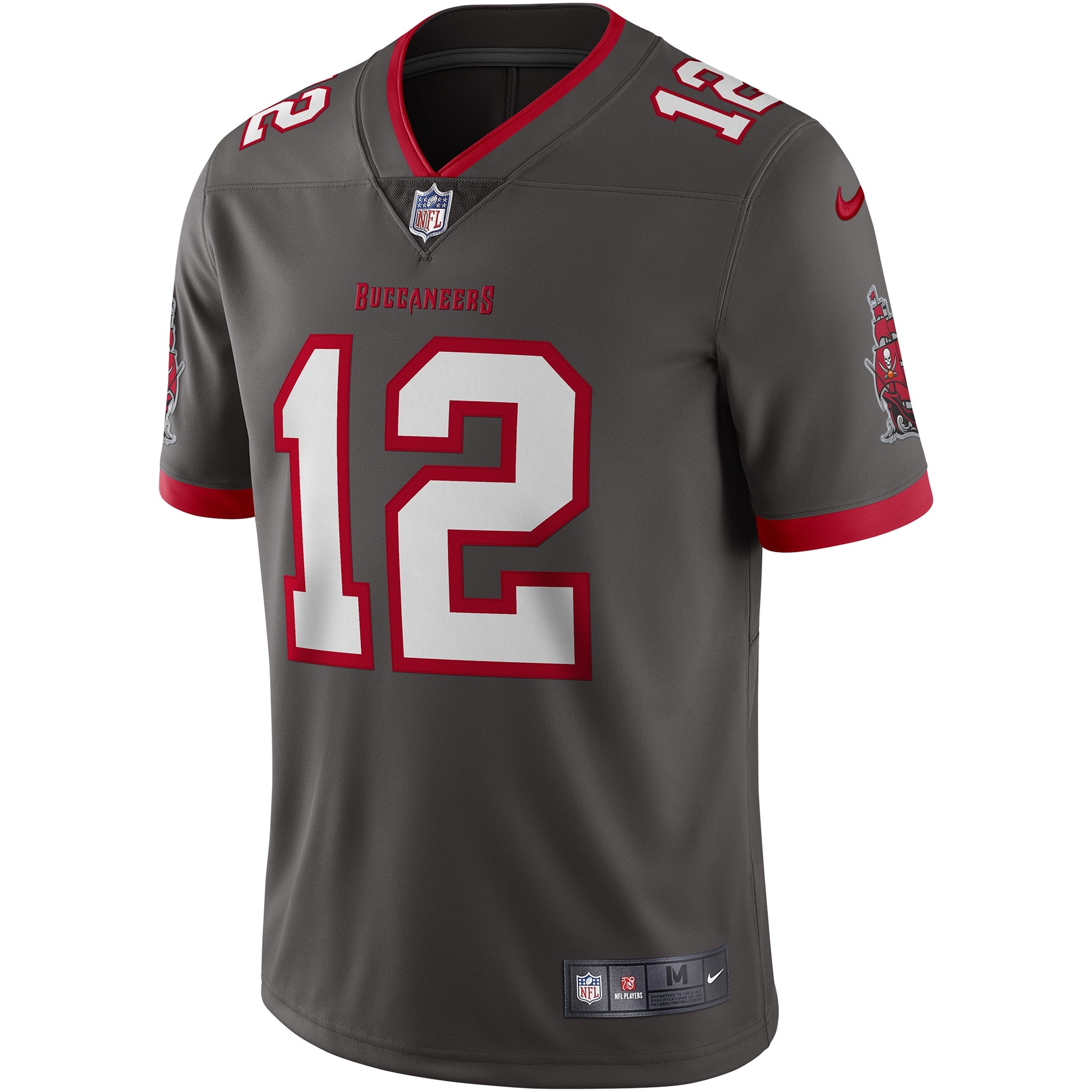 Tampa Bay Buccaneers Tom Brady Pewter Alternate Limited Football Jersey product image