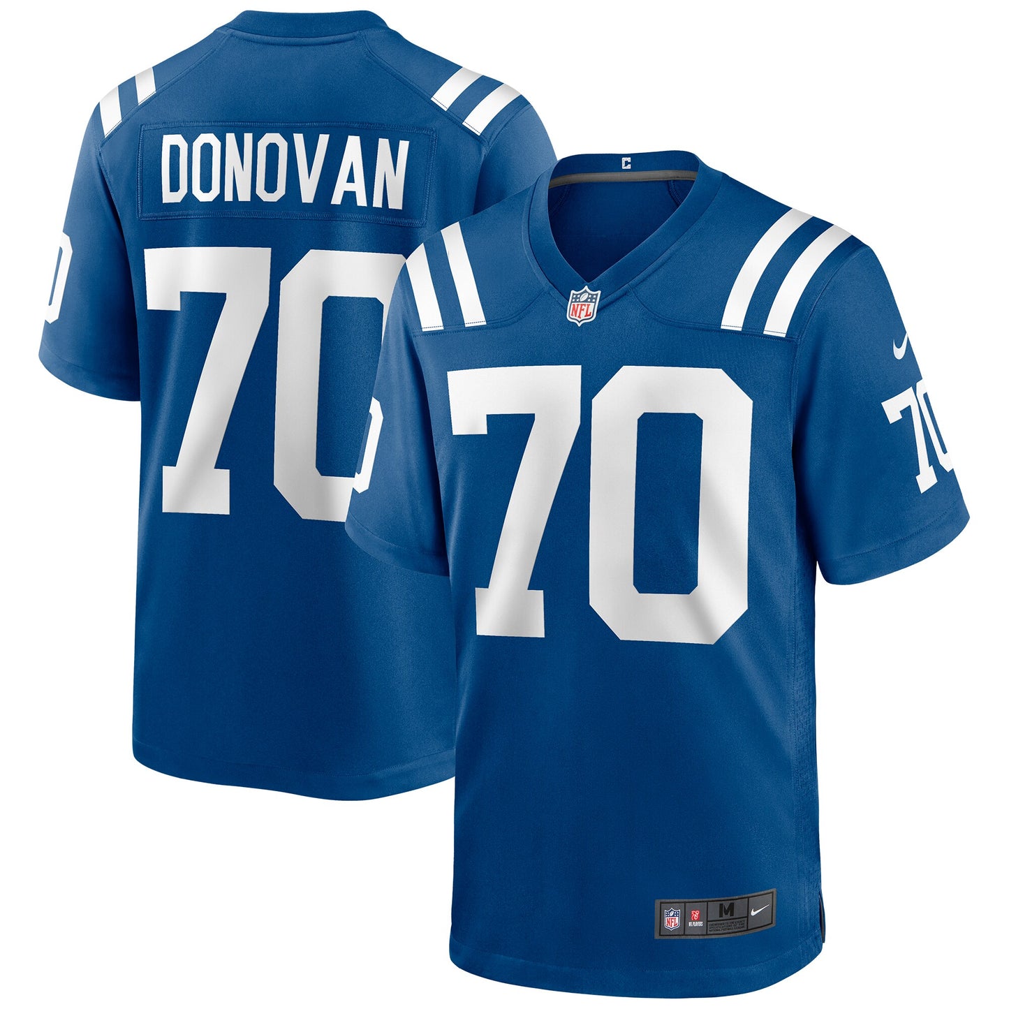 Indianapolis Colts Art Donovan Game Royal Football Jersey product image