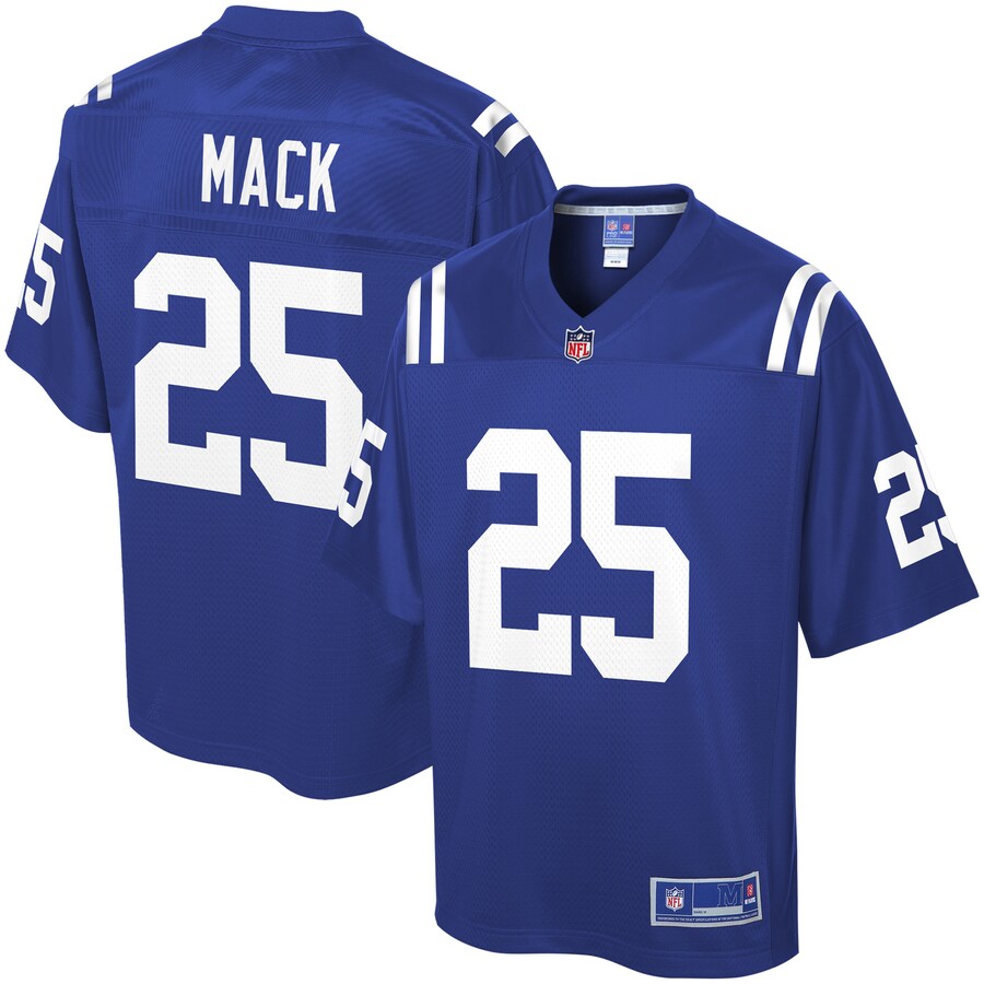 Indianapolis Colts Marlon Mack Pro Line Royal Football Jersey product image