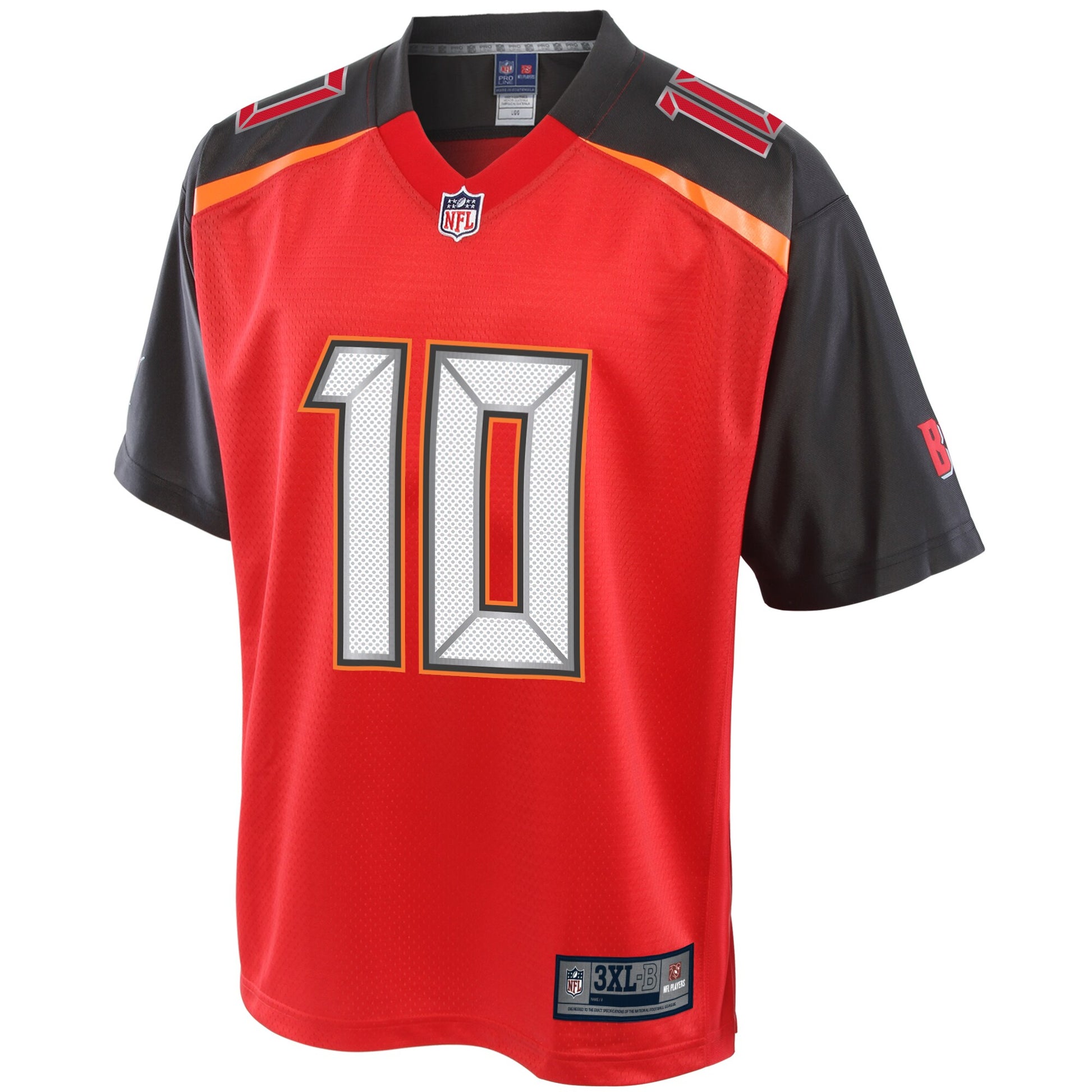 Tampa Bay Buccaneers Scotty Miller Pro Line Big & Tall Red Football Jersey product image
