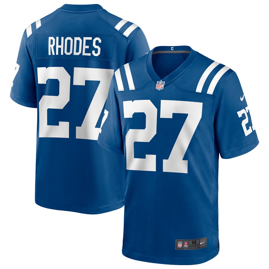 Indianapolis Colts Xavier Rhodes Game Royal Football Jersey product image