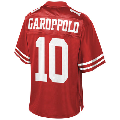San Francisco 49ers Jimmy Garoppolo 1954 Pro Line Scarlet Football Jersey product image