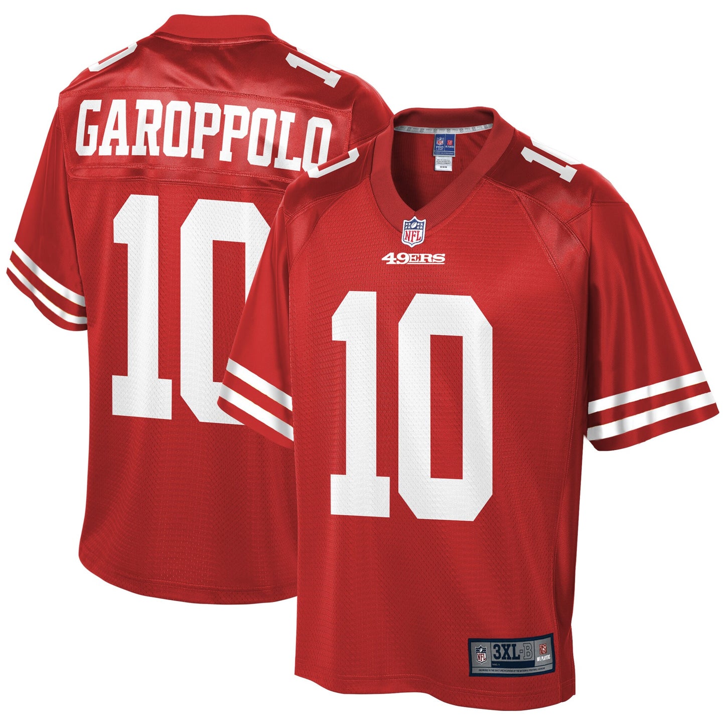 San Francisco 49ers Jimmy Garoppolo 1954 Pro Line Scarlet Football Jersey product image