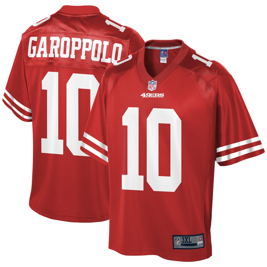San Francisco 49ers Jimmy Garoppolo 1954 Pro Line Scarlet Football Jersey product image